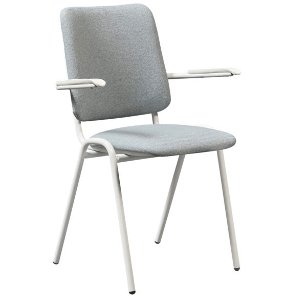 porselein mengen officieel Nieuwe stoel Deta NSV096 gestoffeerd m/a - stapelbaar + koppelbaar