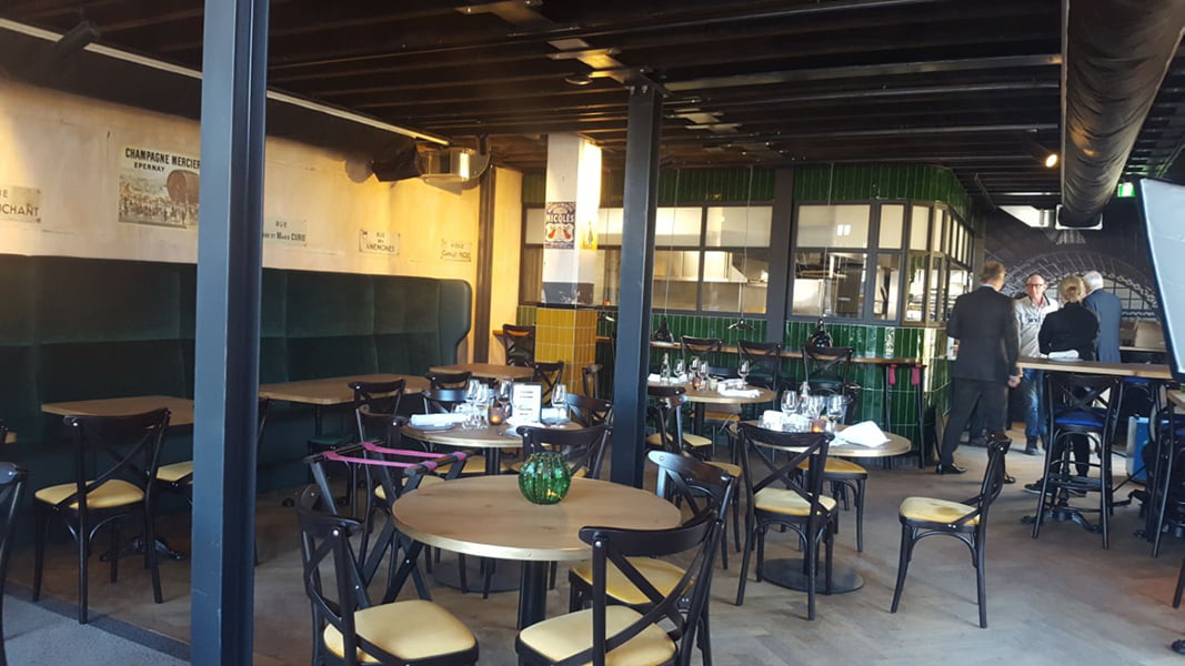 Gare Pompidou - restaurant inrichting Woerden