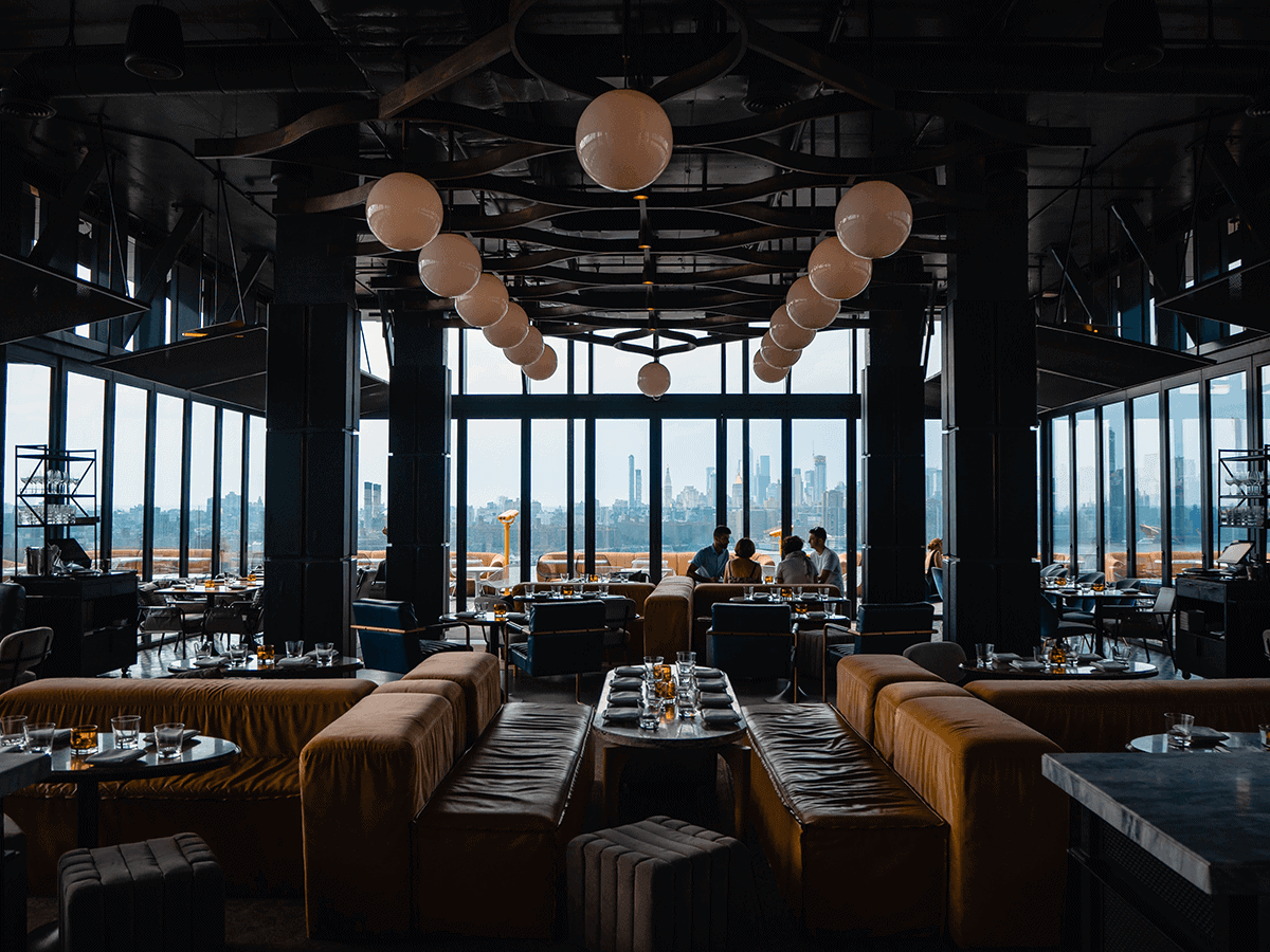 Een restaurant met goede akoestiek